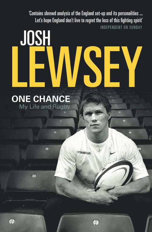 Book cover of One Chance: My Life and Rugby