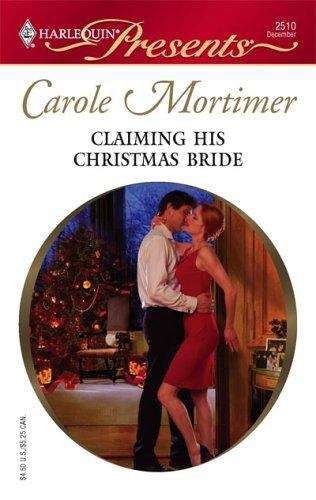 Book cover of Claiming his Christmas Bride