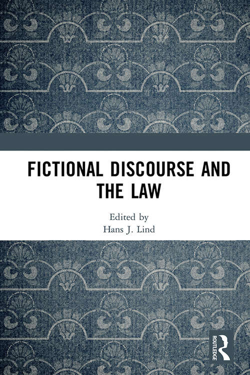 Book cover of Fictional Discourse and the Law