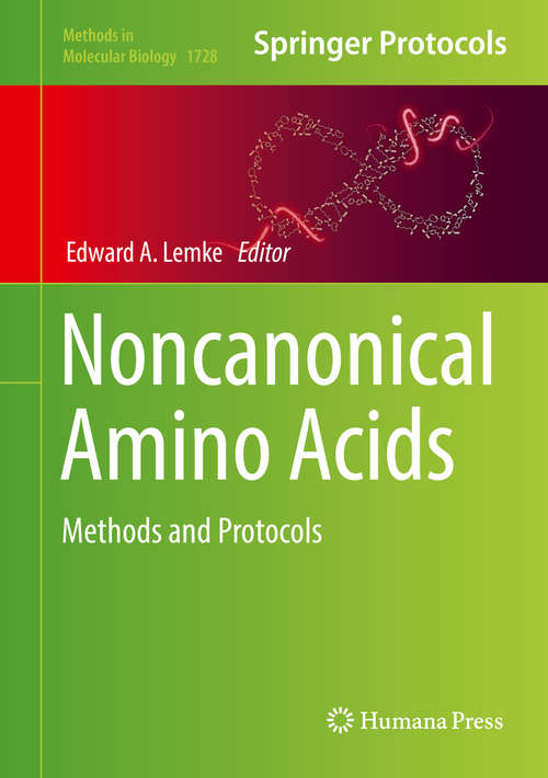 Cover image of Noncanonical Amino Acids