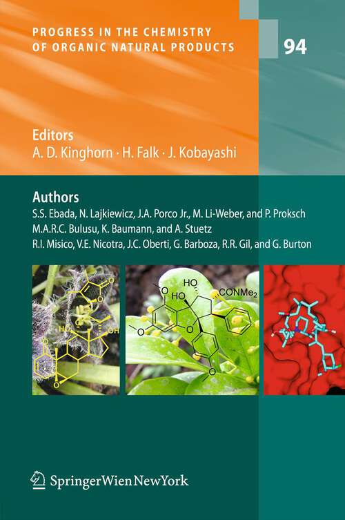 Book cover of Progress in the Chemistry of Organic Natural Products Vol. 94