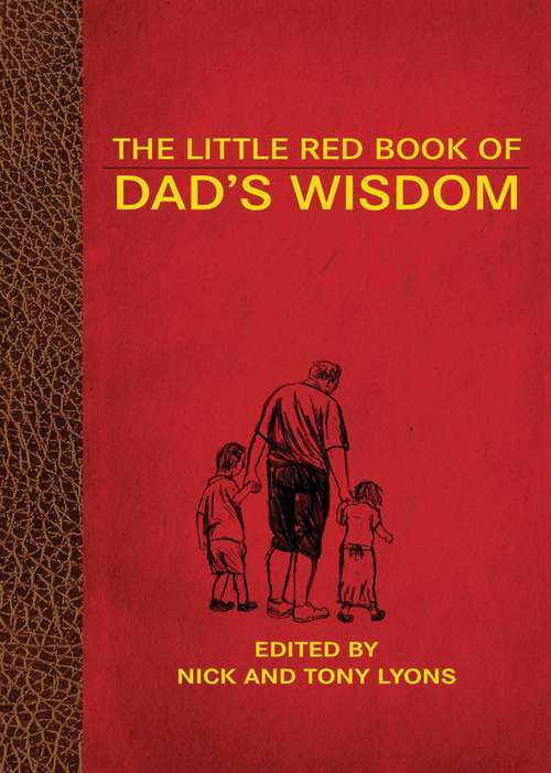 Book cover of The Little Red Book of Dad's Wisdom