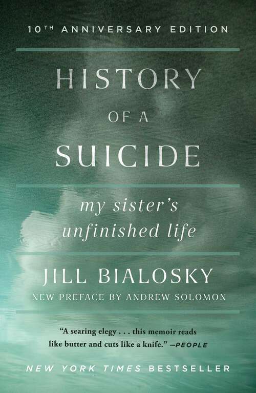 Book cover of History of a Suicide: My Sister's Unfinished Life