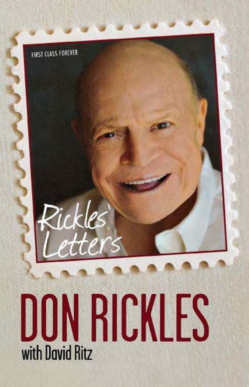 Book cover of Rickles' Letters