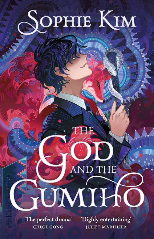 Book cover of The God and the Gumiho: the witty, romantic contemporary fantasy that reads like a K-drama (Fate's Thread)
