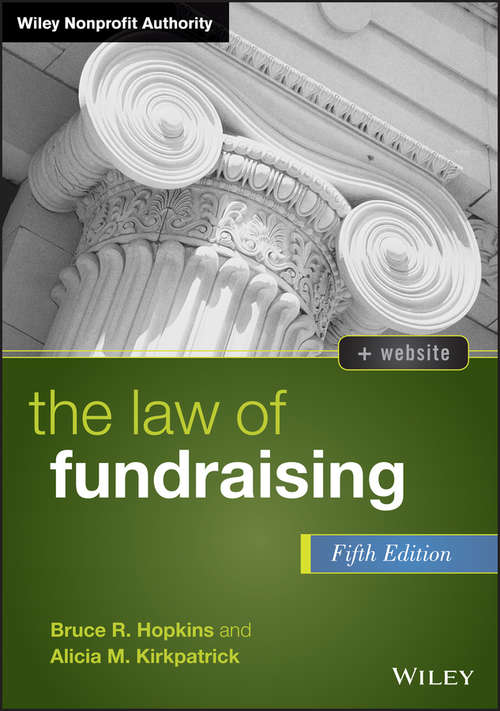 Book cover of The Law of Fundraising