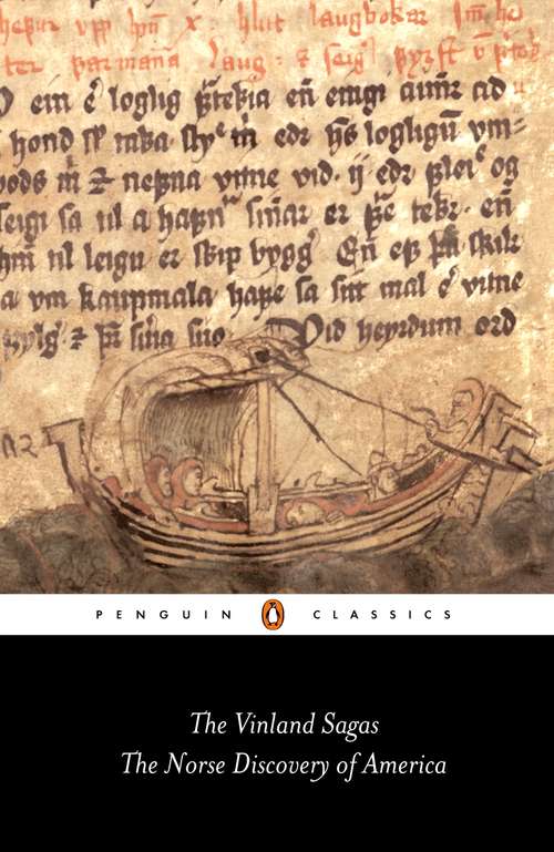 Book cover of The Vinland Sagas: The Norse Discovery of America