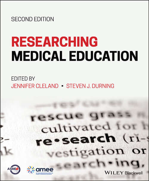 Book cover of Researching Medical Education (2)