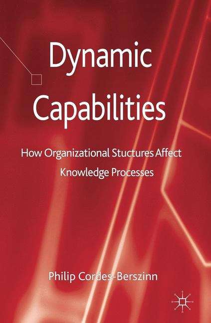 Book cover of Dynamic Capabilities