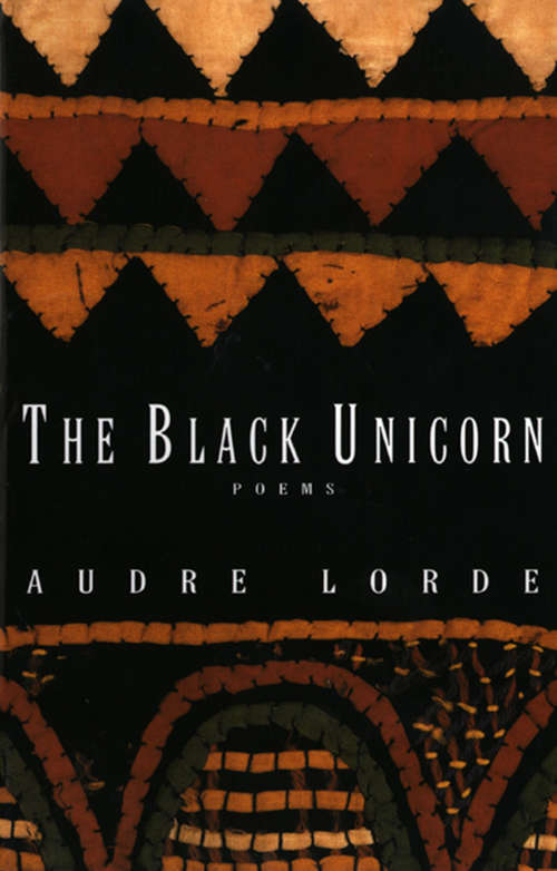 Book cover of The Black Unicorn: Poems