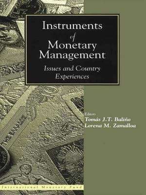 Book cover of Instruments of Monetary Management