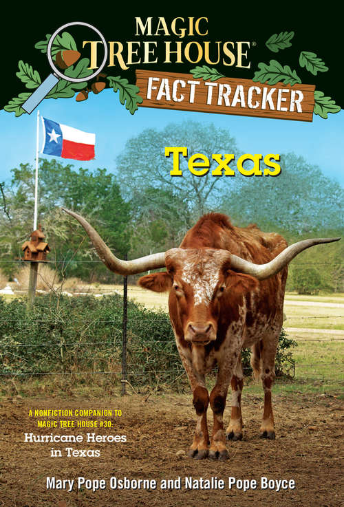 Book cover of Texas: A nonfiction companion to Magic Tree House #30: Hurricane Heroes in Texas (Magic Tree House (R) Fact Tracker #39)