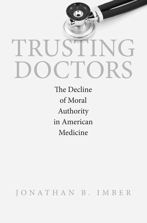 Book cover of Trusting Doctors
