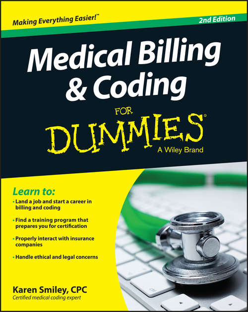 Book cover of Medical Billing and Coding For Dummies