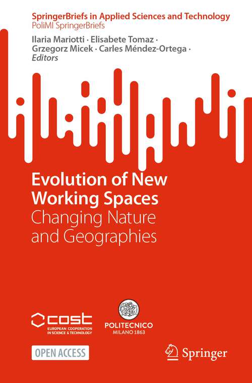 Cover image of Evolution of New Working Spaces