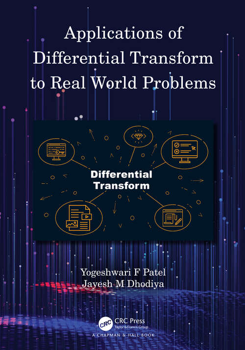 Book cover of Applications of Differential Transform to Real World Problems