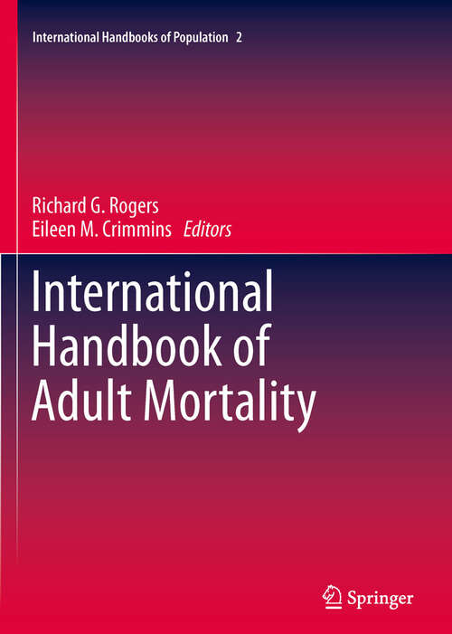 Book cover of International Handbook of Adult Mortality