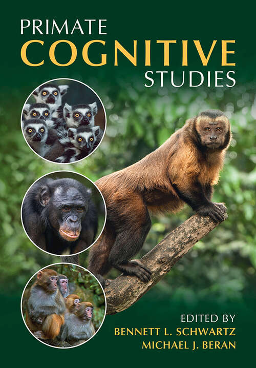 Book cover of Primate Cognitive Studies