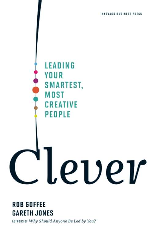 Book cover of Leading Clever People