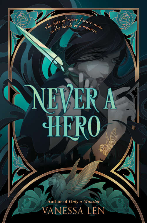 Book cover of Never a Hero (Only a Monster #2)