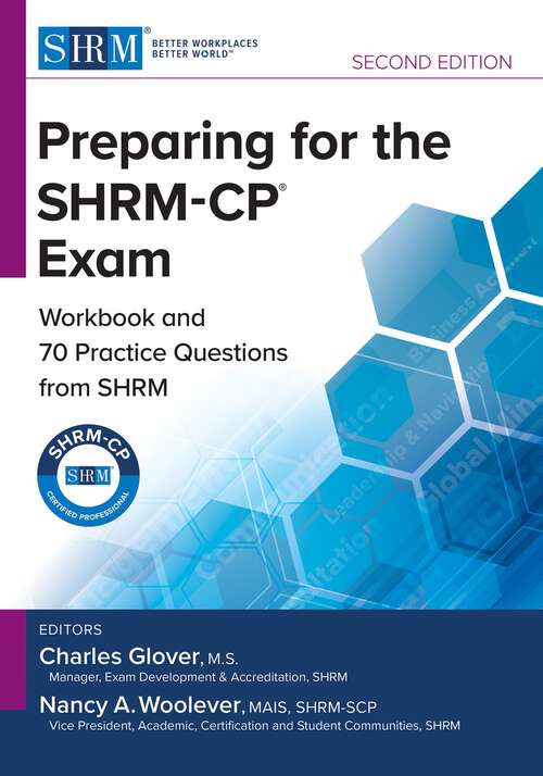 Book cover of Preparing for the SHRM-CP® Exam: Workbook and Practice Questions from SHRM (2)