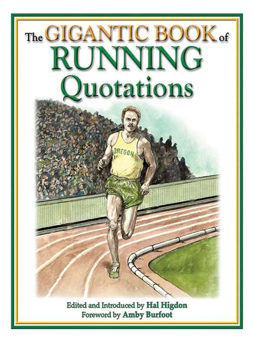 Book cover of The Gigantic Book of Running Quotations
