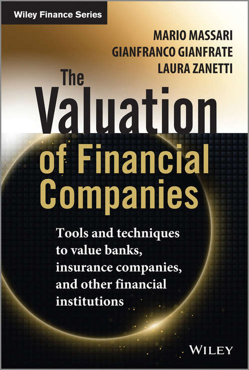 Book cover of The Valuation of Financial Companies