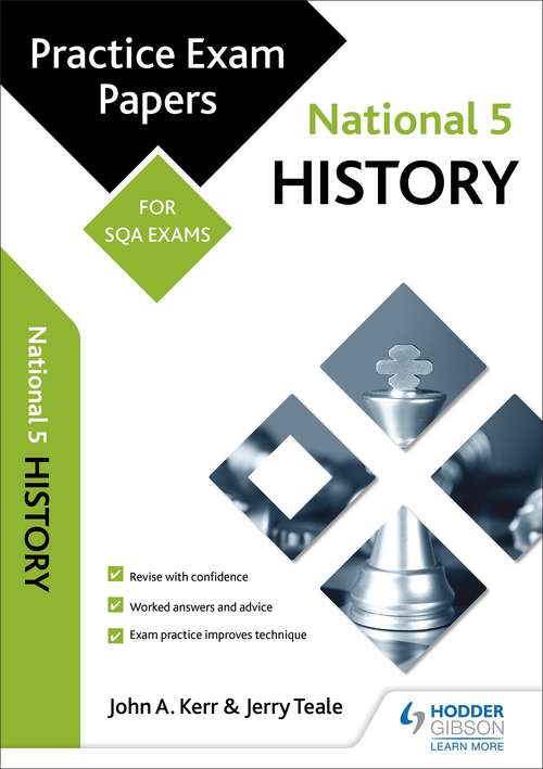 Book cover of National 5 History: Practice Papers for SQA Exams