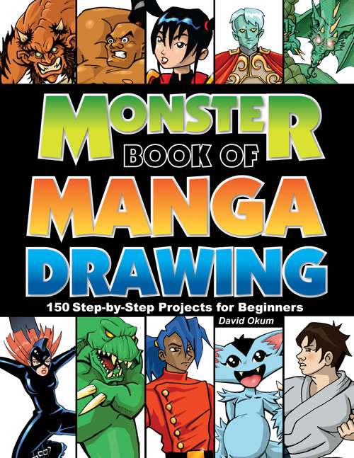 Book cover of Monster Book of Manga Drawing