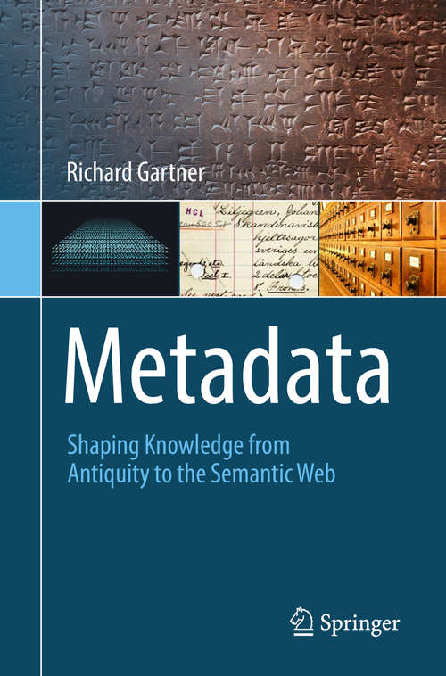 Book cover of Metadata