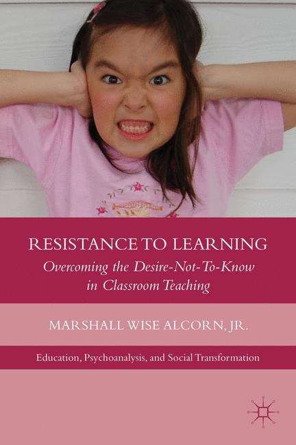 Book cover of Resistance To Learning