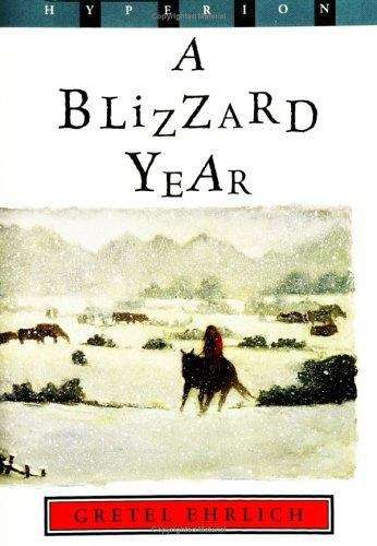 Book cover of A Blizzard Year: Timmy's Almanac of the Seasons