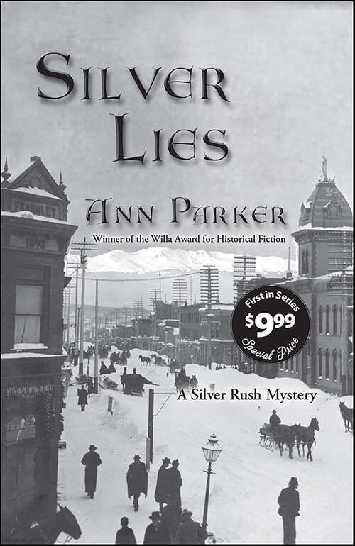 Book cover of Silver Lies (Silver Rush Mysteries #1)