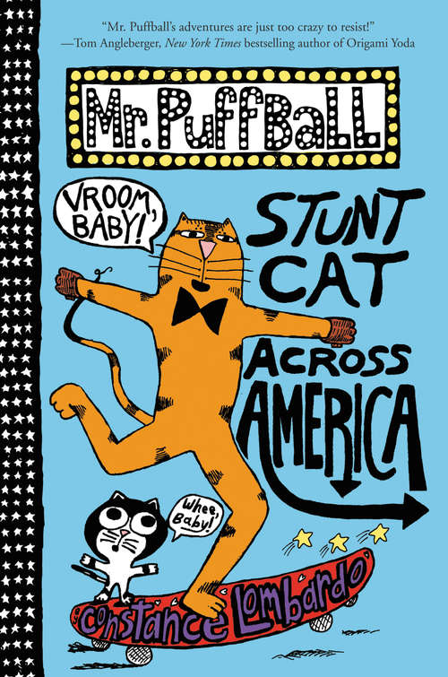 Book cover of Mr. Puffball: Stunt Cat Across America