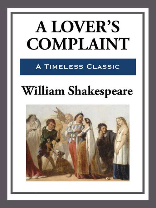 Book cover of A Lover's Complaint