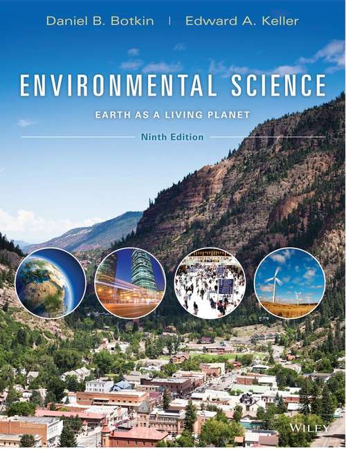Book cover of Environmental Science: Earth as a Living Planet (Ninth Edition)