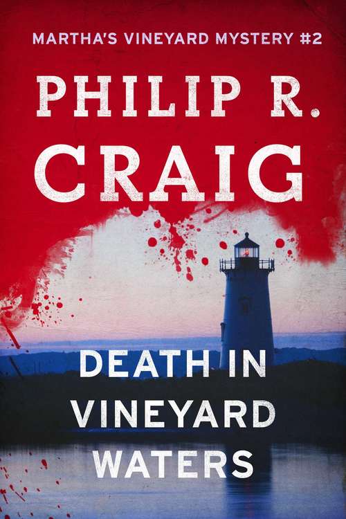 Book cover of Death in Vineyard Waters: Martha’s Vineyard Mystery #2