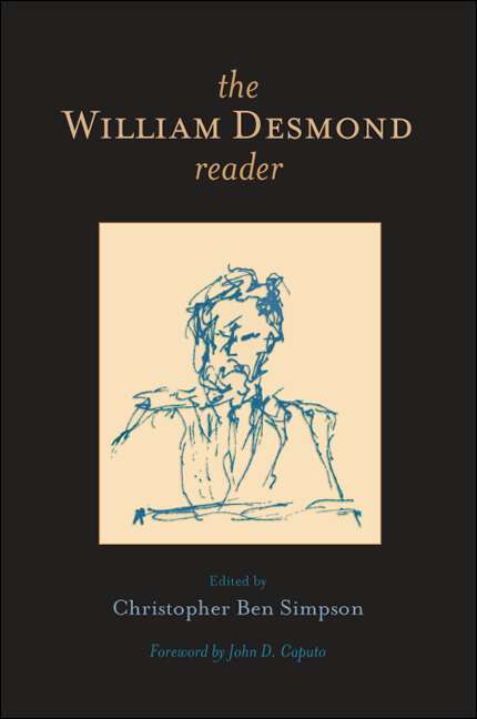 Book cover of The William Desmond Reader