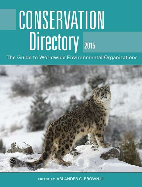 Book cover of Conservation Directory 2015