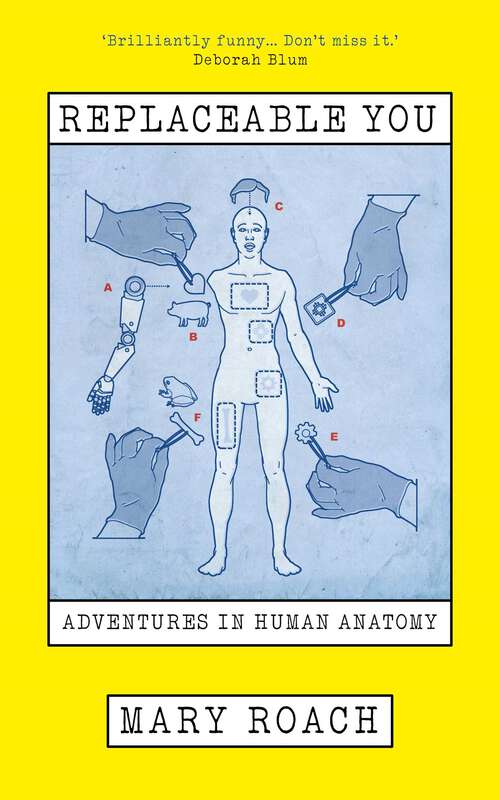 Book cover of Replaceable You: Adventures in Human Anatomy