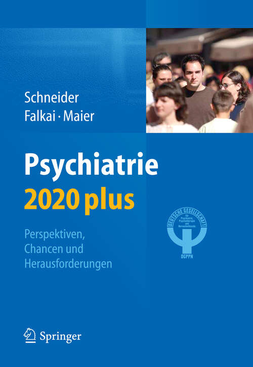 Book cover of Psychiatrie 2020 plus