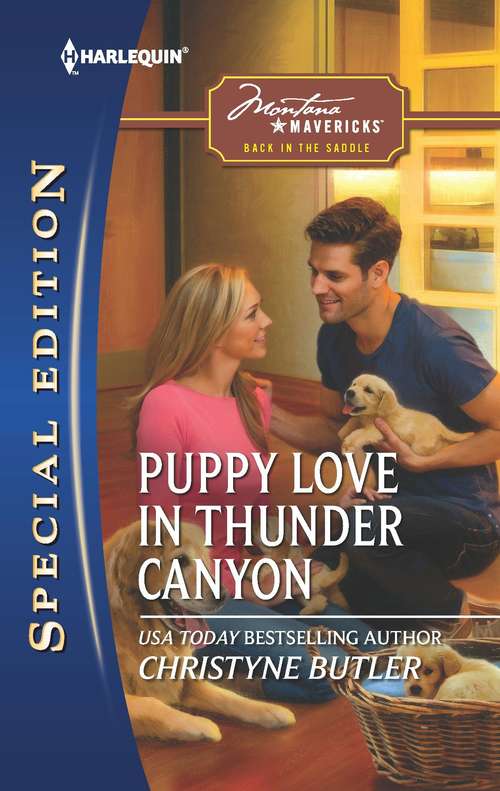 Book cover of Puppy Love in Thunder Canyon