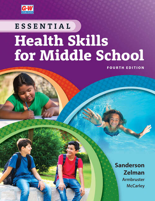 Book cover of Essential Health Skills for Middle School (4)