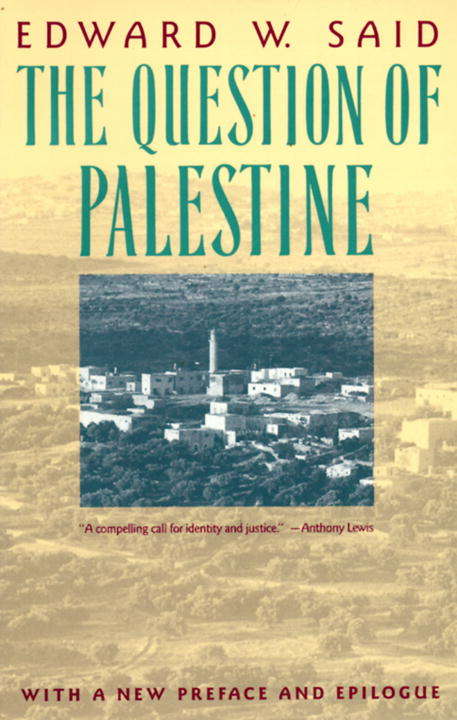 Book cover of The Question of Palestine