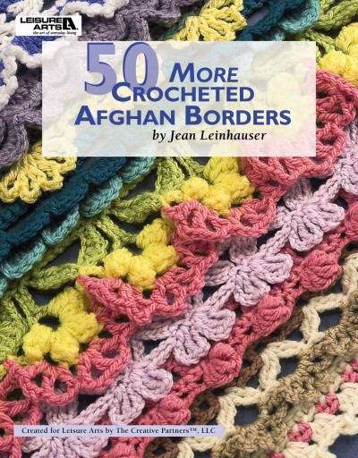 Book cover of 50 More Crocheted Afghan Borders