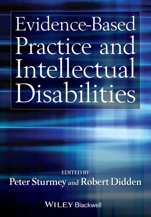 Book cover of Evidence-Based Practice and Intellectual Disabilities
