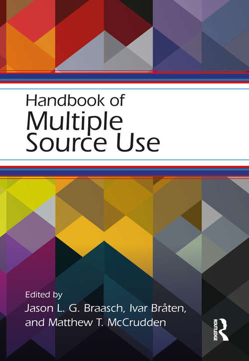 Book cover of Handbook of Multiple Source Use (Educational Psychology Handbook)