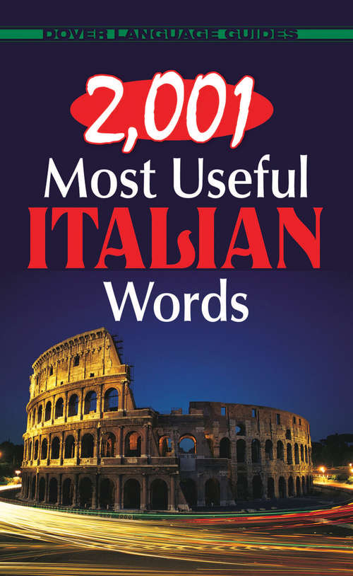 Book cover of 2,001 Most Useful Italian Words (Dover Language Guides Italian)