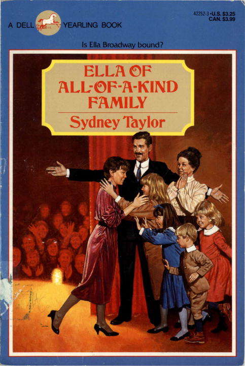 Book cover of Ella of All-of-a-Kind Family (All-of-a-Kind Family Classics)