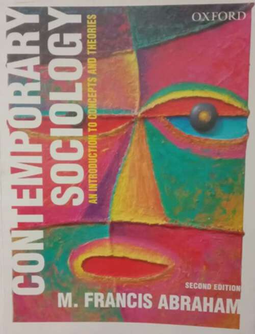 Book cover of Contemporary Sociology: An Introduction To Concepts And Theories (Second Edition)